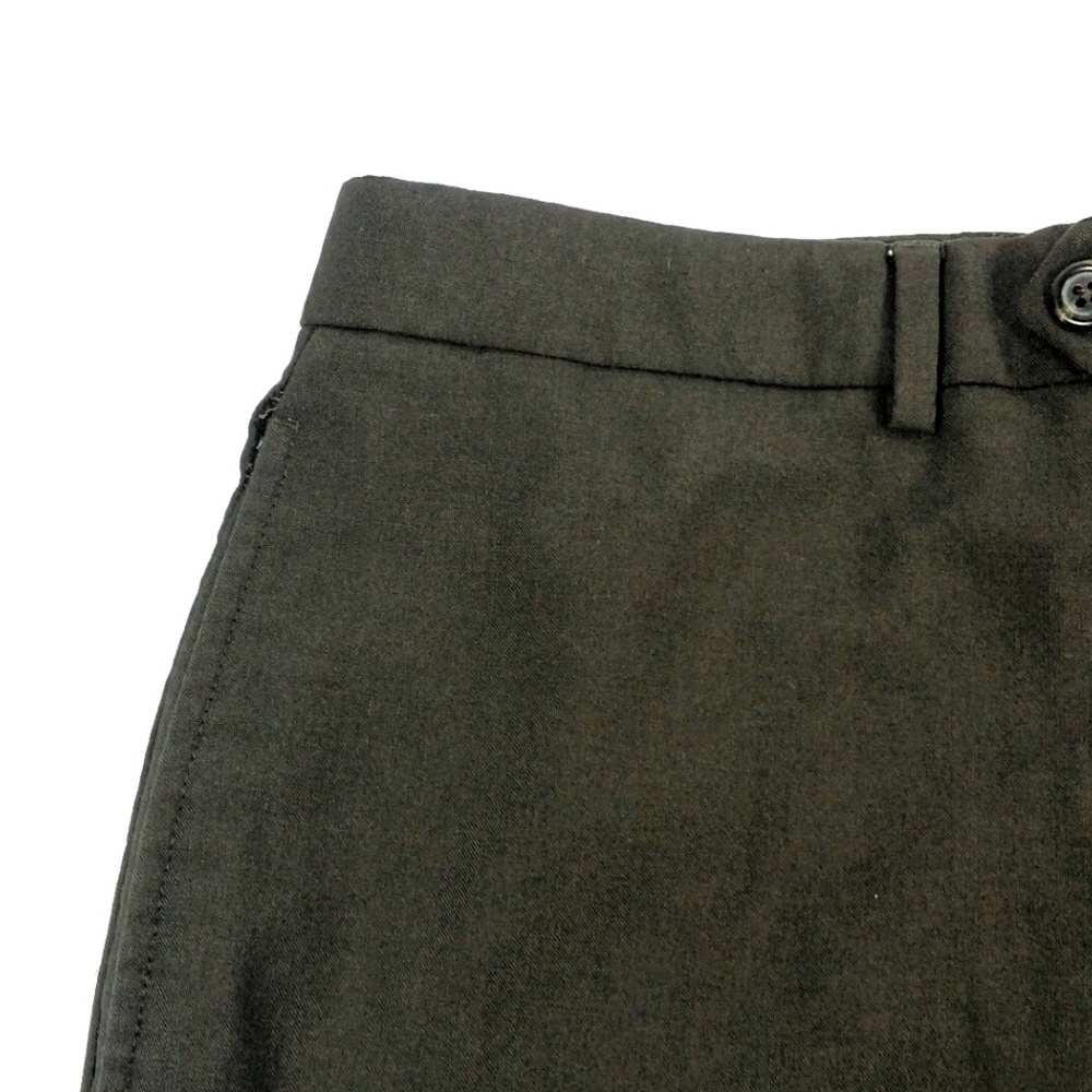 SALE! Ralph Lauren Brown Flat Front Pants 34 M410 - Picture 6 of 8